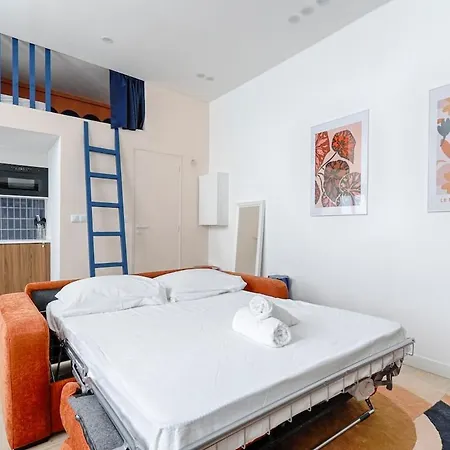 Appartamento Chapelle Ordener Cosy Mezzanine 4p Parigi