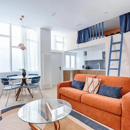 Apartment Chapelle Ordener Cosy Mezzanine 4p